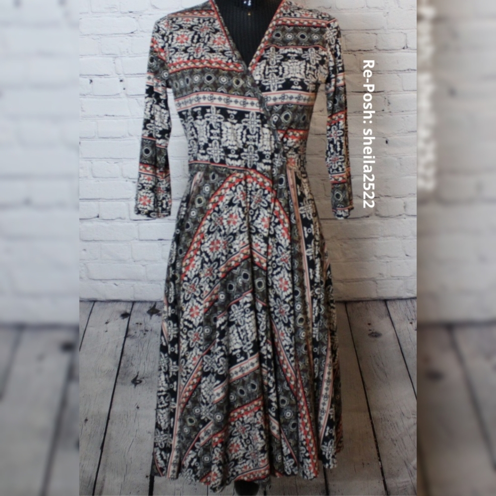 Pretty Young Thing Faux Wrap Dress NWT